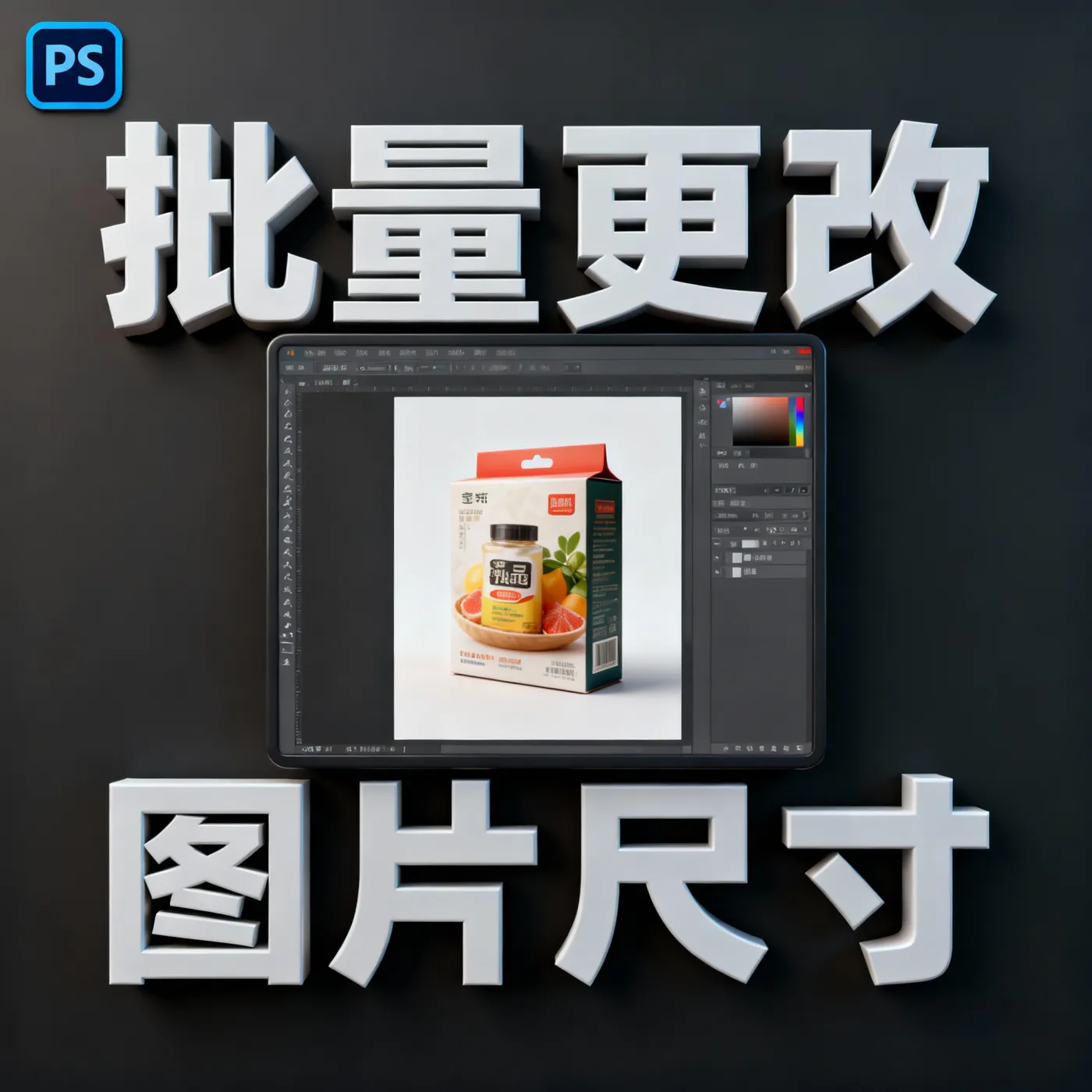 批量更改图片尺寸和分辨率