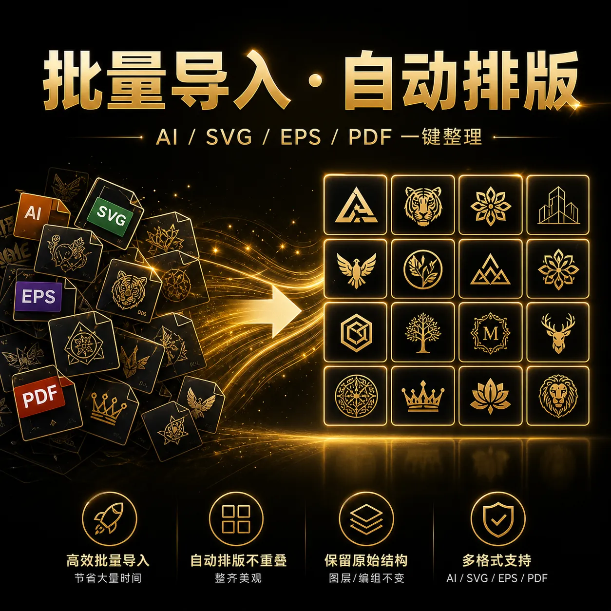 AI批量导入文件